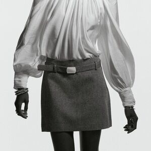 H&M Tweed Mini Skirt